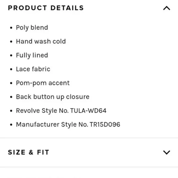 Tularosa Clayton Lace Crochet Dress Cayenne Red - Picture 12 of 12